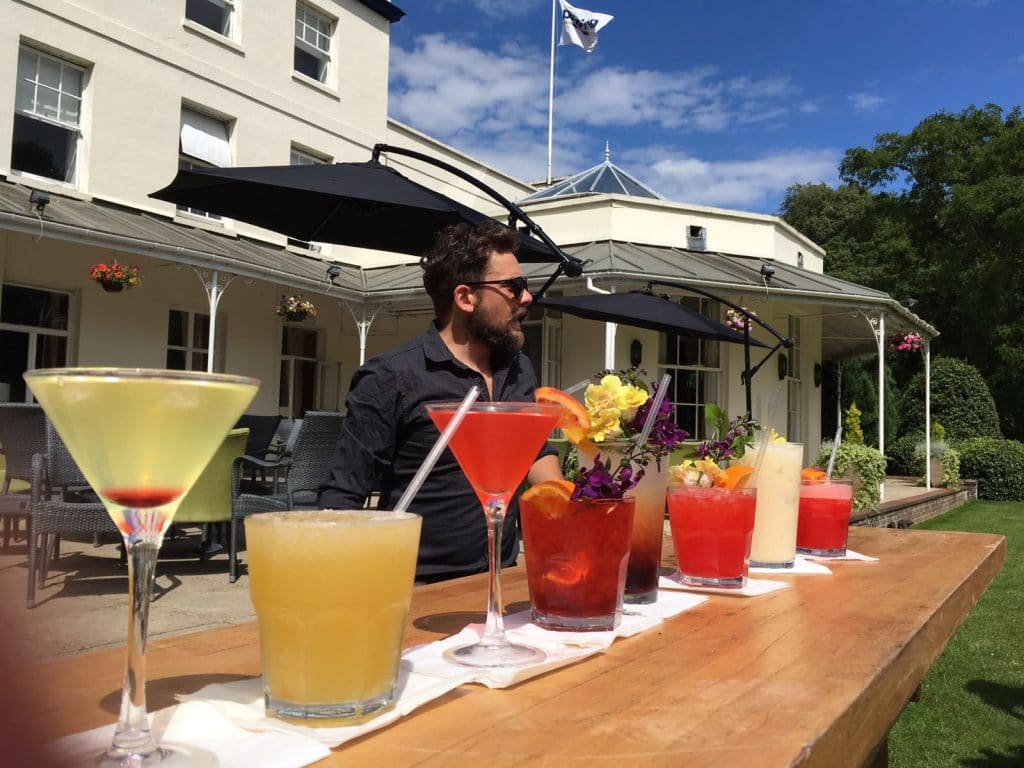 outdoor cocktail making classes essex