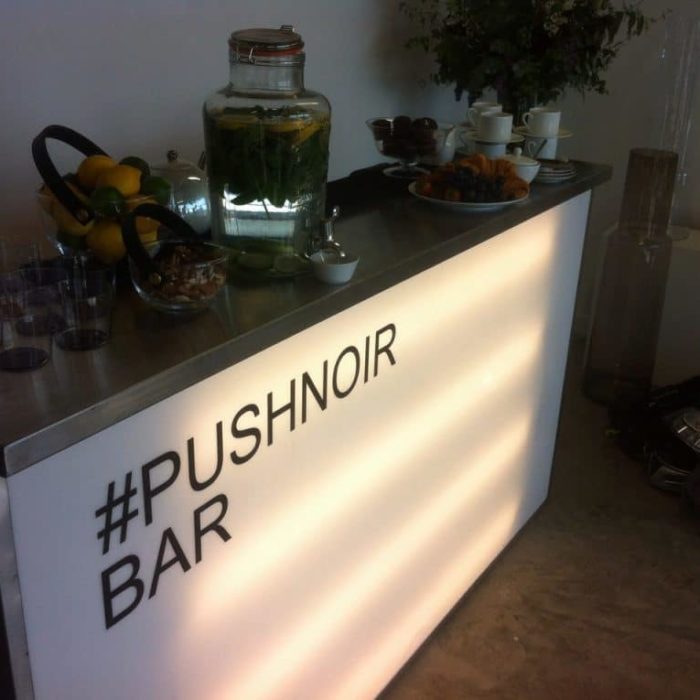 Mobile Cocktail Bar for Push PR, London